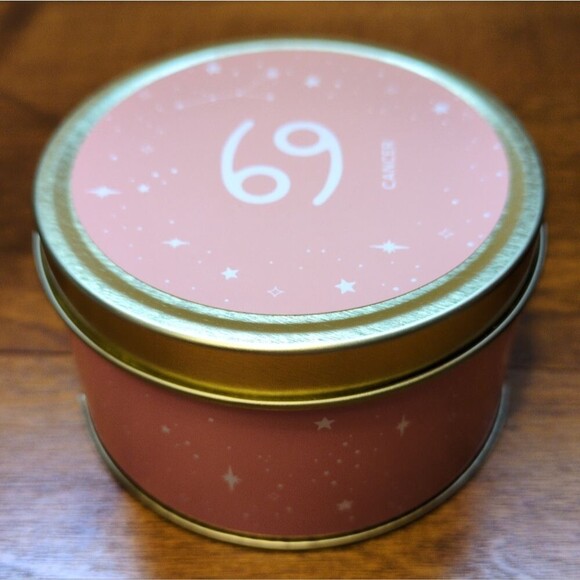NWT Cancer Rosewater and Violet‎ Scented Zodiac Candle - Picture 6 of 7